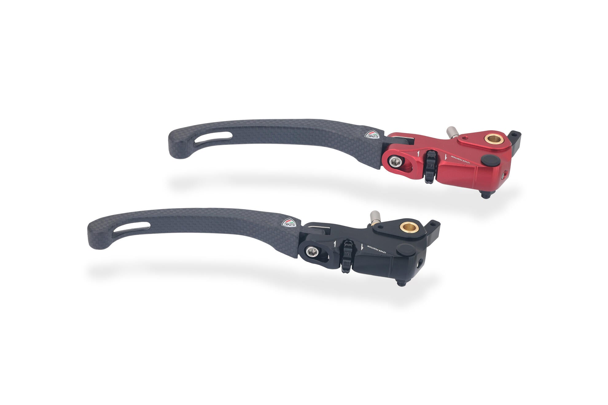 LEVA FRENO RACE EVO PIEGHEVOLE CARBONIO OPACO CNC RACING DUCATI 848 2008-10
