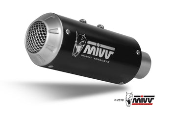 Scarico Completo Mivv Inox Nero Racing Mk3 Suzuki Gsx-S 125 2017-2020