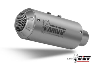 Scarico Completo Mivv Inox Racing Mk3 Suzuki Gsx-R 125 2017-2020