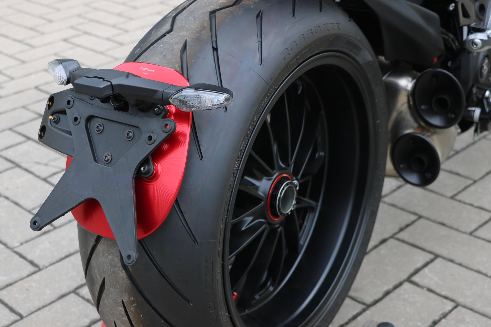 PARASPRUZZI RUOTA POSTERIORE CNC RACING DUCATI XDIAVEL 1262 S 2016-23