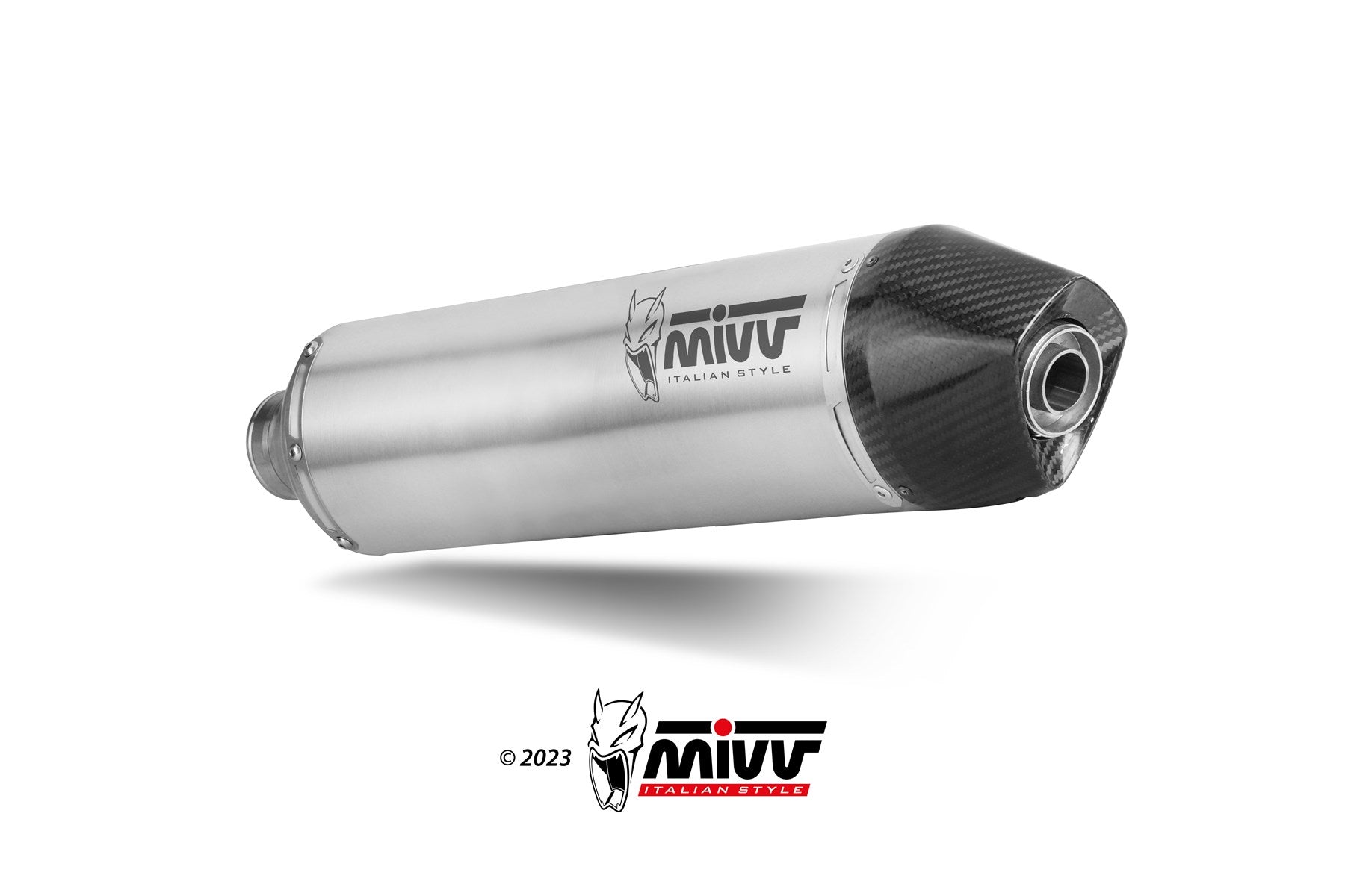 TERMINALE DI SCARICO IN ACCIAIO INOX MIVV STR1 KTM 690 ENDURO R 2021 - 2024