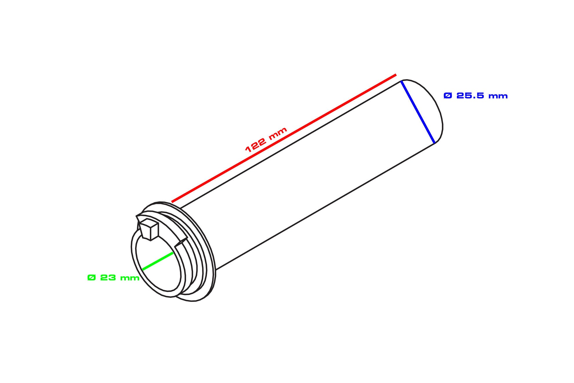 TUBO COMANDO ACCELERATORE RBW CNC RACING MV AGUSTA F3 800 R