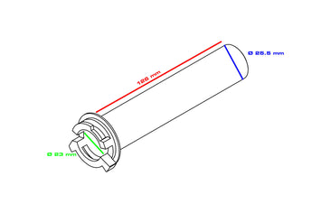 Tubo Comando Acceleratore Rbw Sport Cnc Racing Ducati 899 Panigale