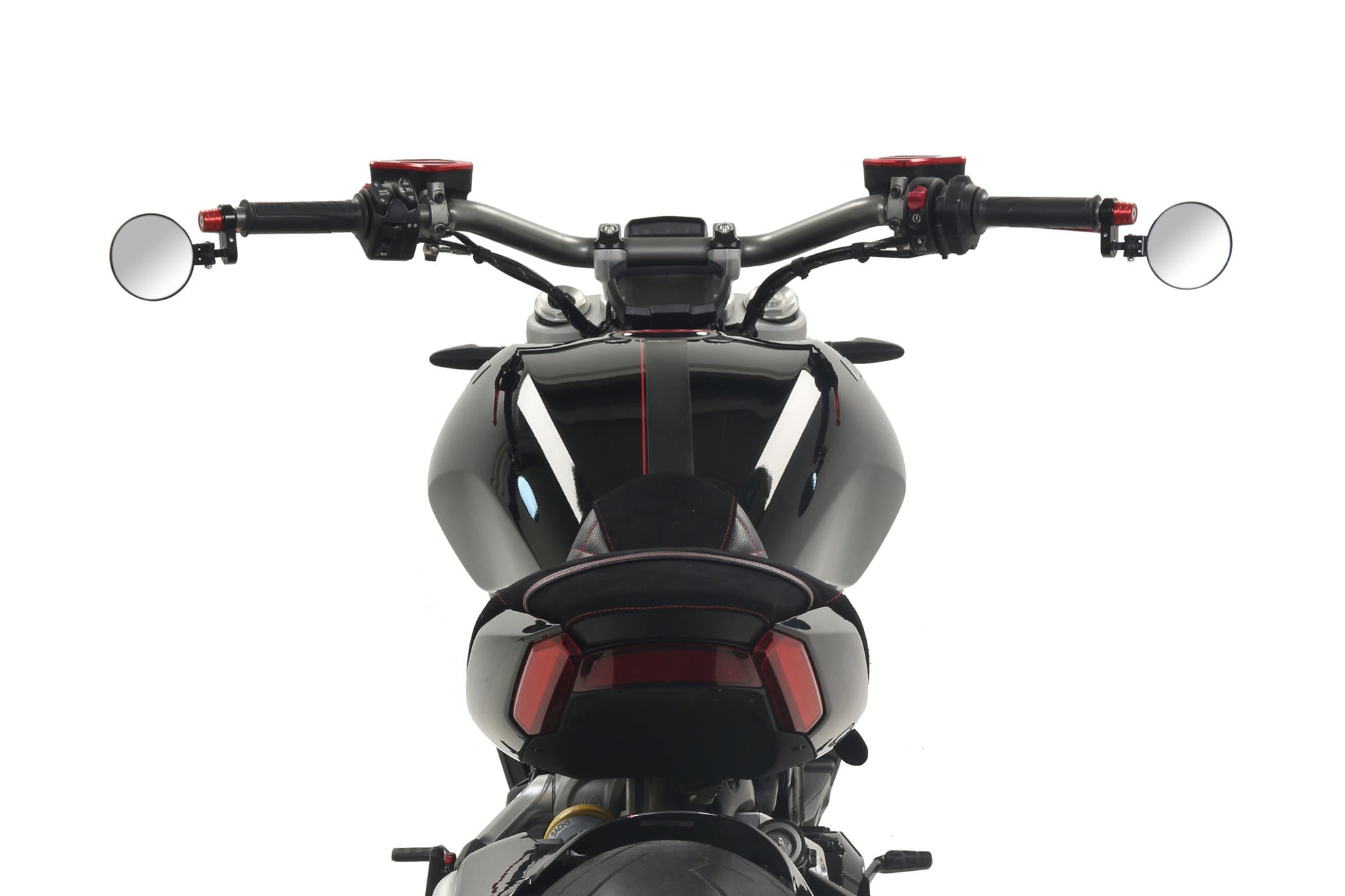 SPECCHIO BAR-END ROCKET DESTRO CNC RACING YAMAHA MT-07 2014-18