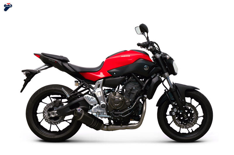 SCARICO COMPLETO ACCIAIO CARBONIO RACING TERMIGNONI YAMAHA MT07 / XSR700 2014-20