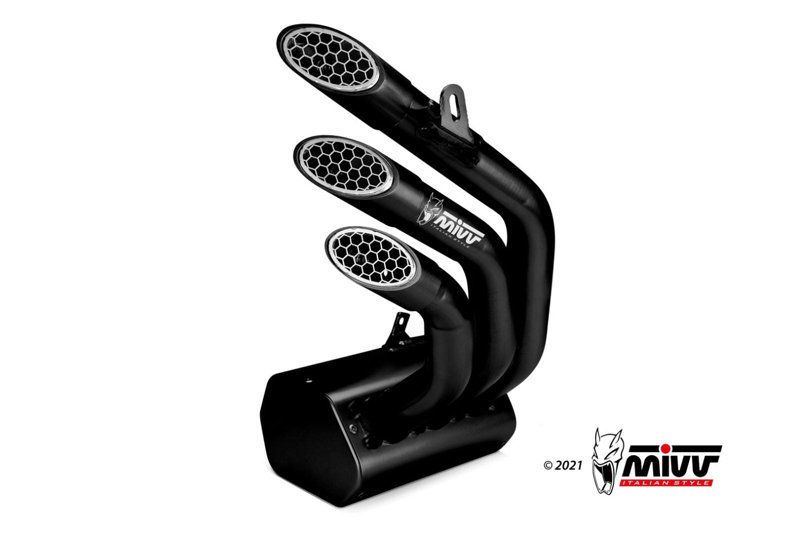 TERMINALE DI SCARICO INOX NERO MIVV SPEED EDGE MV AGUSTA BRUTALE 800/ RR 2017-24