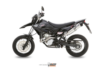 Terminale Di Scarico Inox Mivv Oval Yamaha Wr 125 R/X 2009-2016