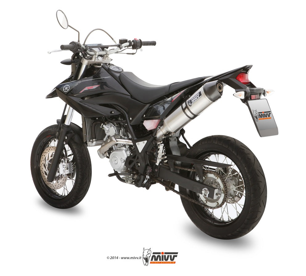 TERMINALE DI SCARICO IN ACCIAIO INOX MIVV OVAL YAMAHA WR 125 R/X 2009 - 2016