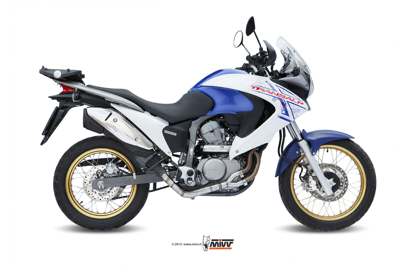 DECATALIZZATORE NO-KAT MIVV HONDA XLV TRANSALP 700 2008 - 2013