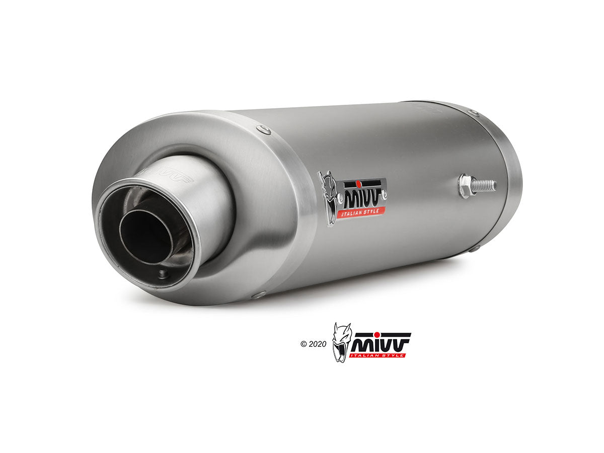 TERMINALI DI SCARICO SOTTOSELLA IN TITANIO MIVV OVAL DUCATI 996 1994 - 2001