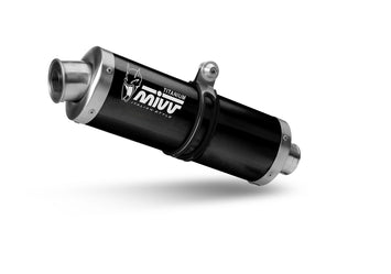 Terminale Di Scarico In Titanio Nero Mivv Oval Yamaha Ténéré 700 2019-2024