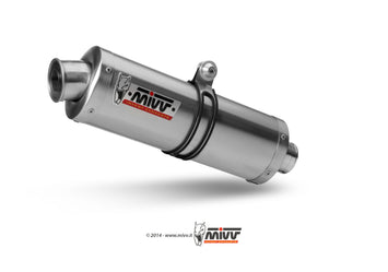 Scarico Completo Mivv Inox Racing Oval Suzuki V-Strom 650 2004-2006