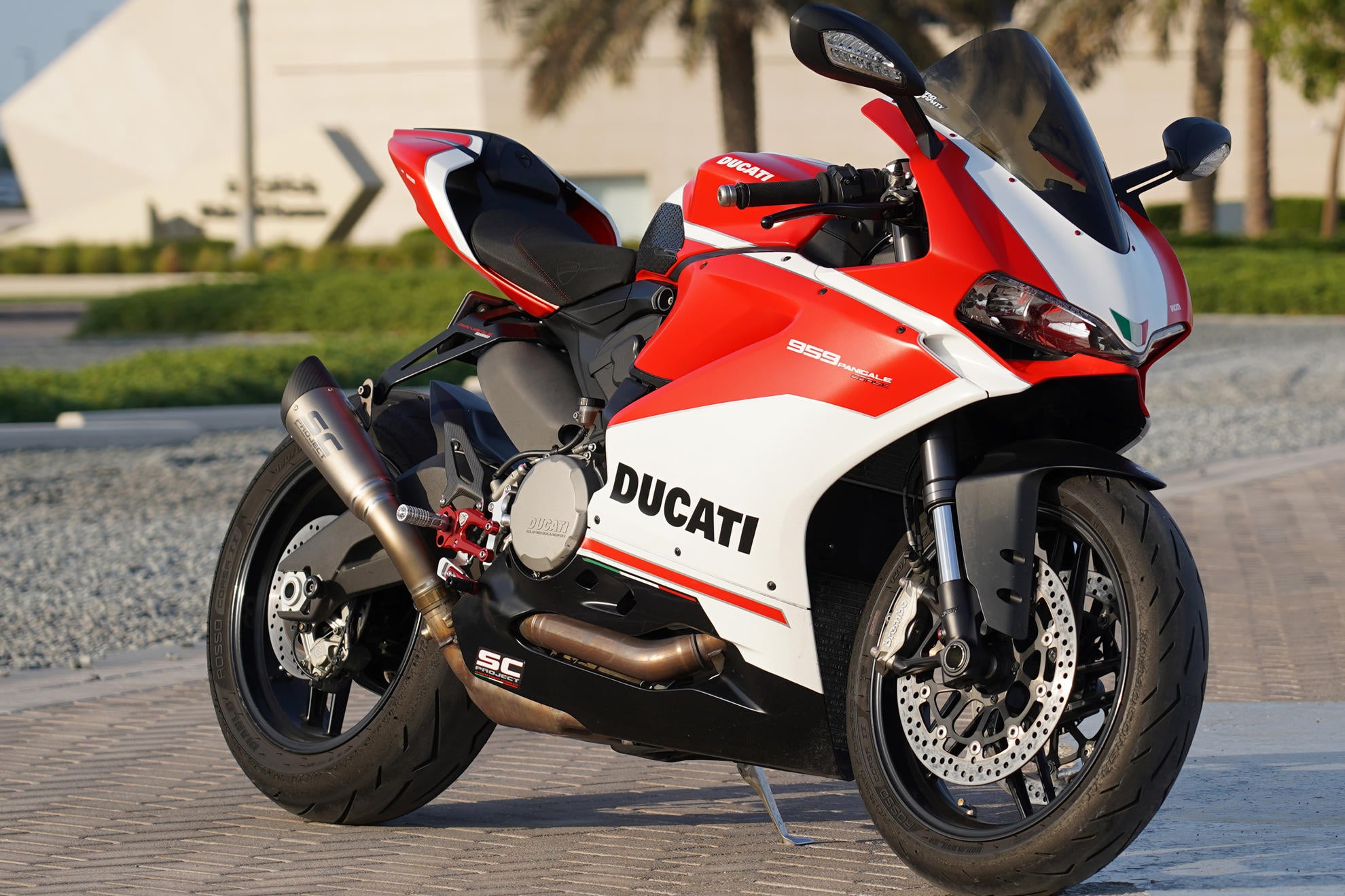 PEDANE RPS PRAMAC MOTOGP CNC RACING DUCATI 1199 SUPERLEGGERA