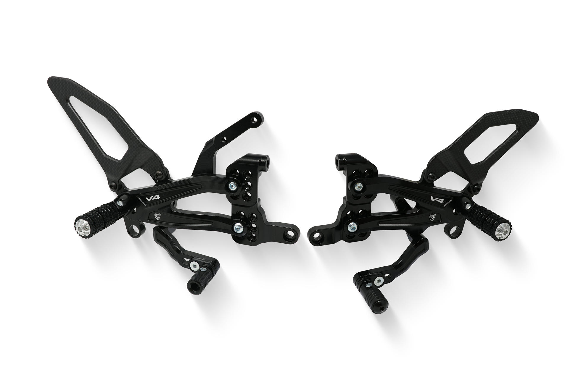 PEDANE REGOLABILI CARBON CNC RACING DUCATI PANIGALE V4