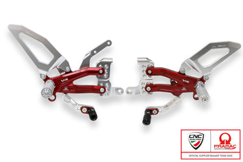 Pedane Regolabili Pramac Cnc Racing Ducati Streetfighter V4 S