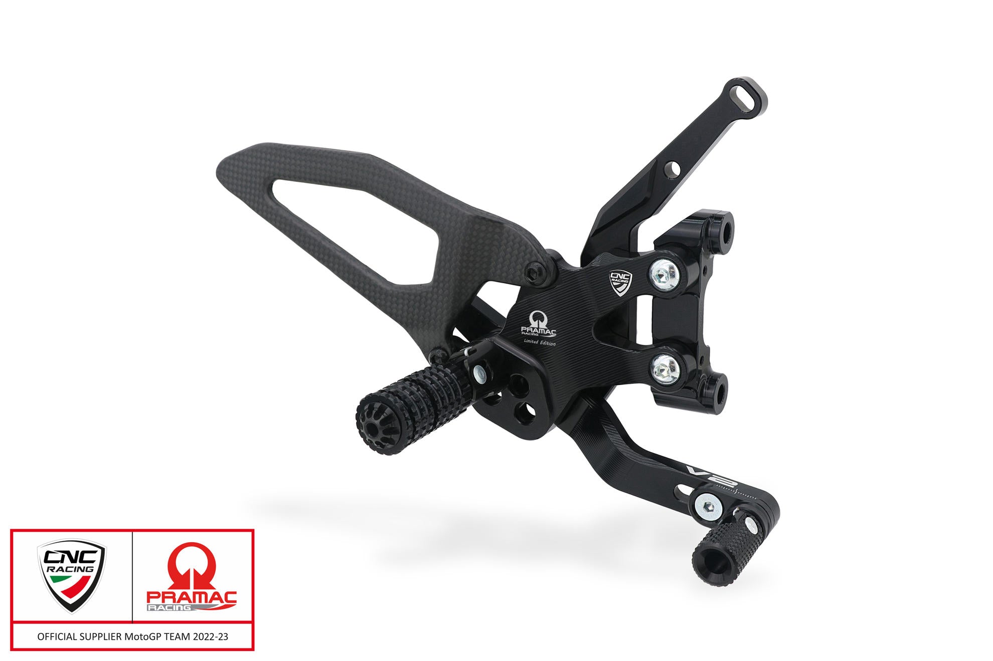 PEDANE REGOLABILI PRAMAC CNC RACING DUCATI STREETFIGHTER V2