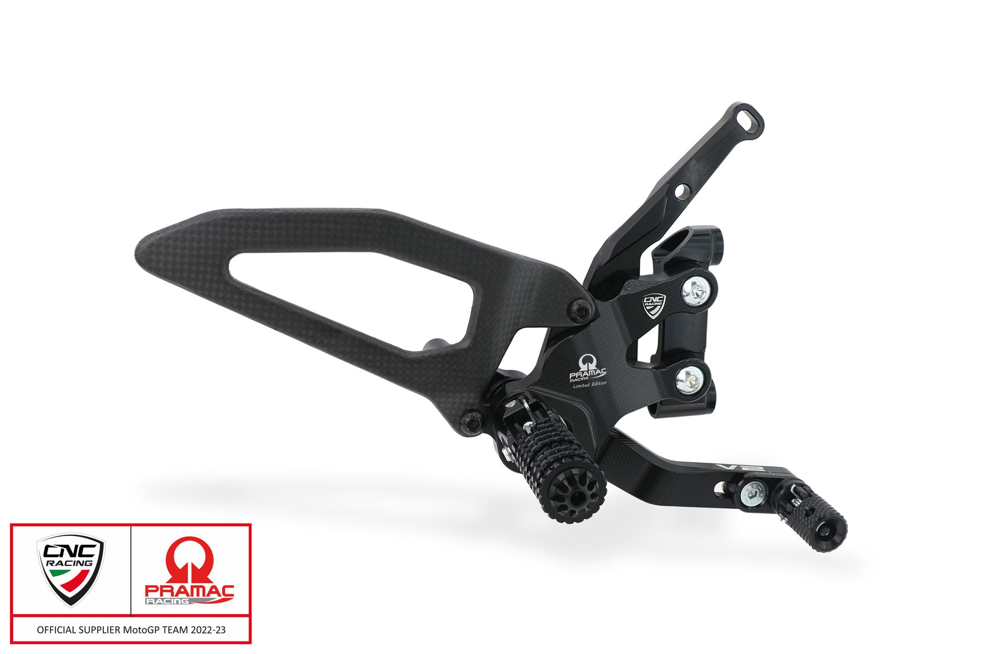 PEDANE REGOLABILI PRAMAC CNC RACING DUCATI STREETFIGHTER V2