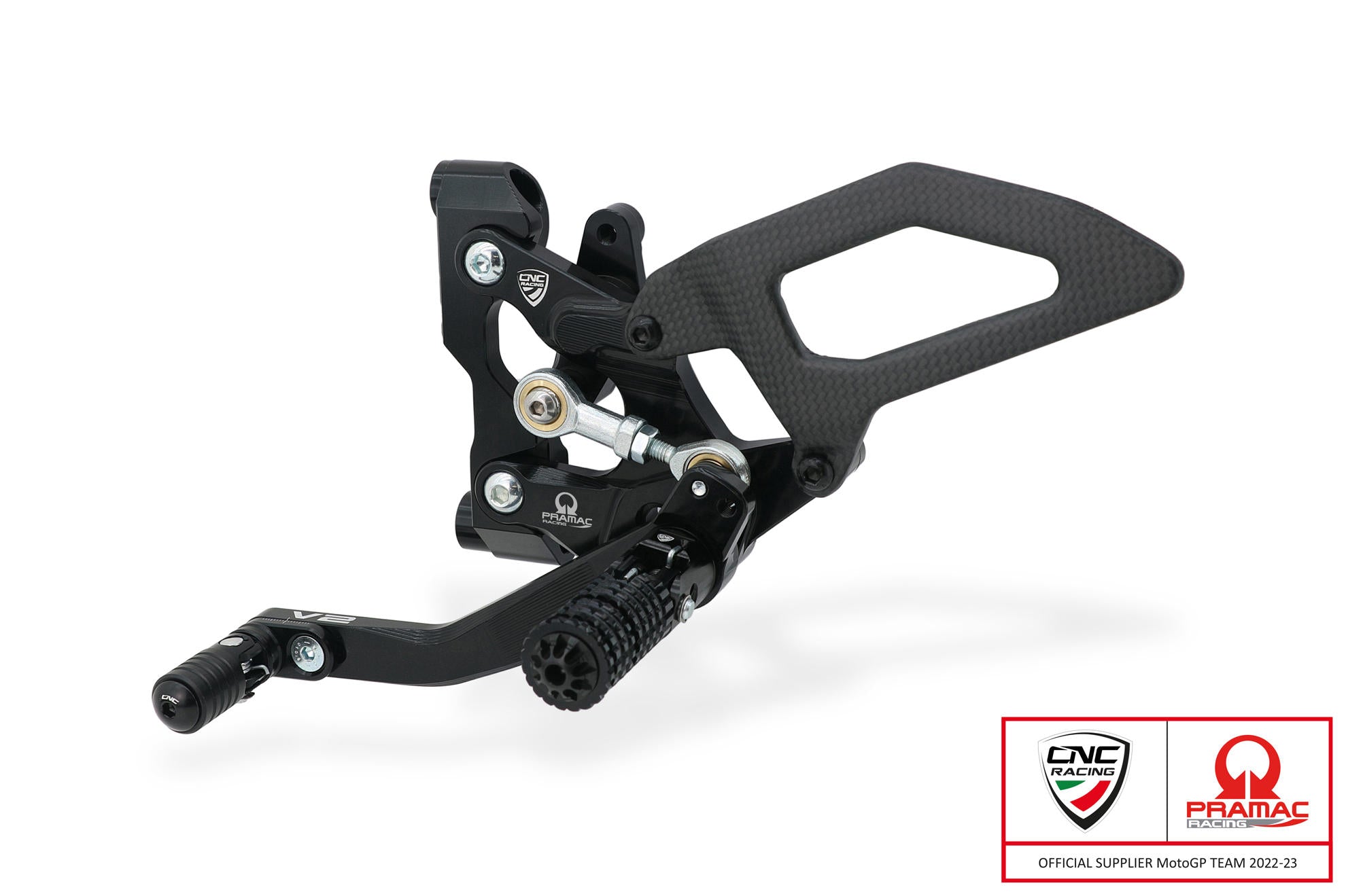PEDANE REGOLABILI PRAMAC CNC RACING DUCATI STREETFIGHTER V2