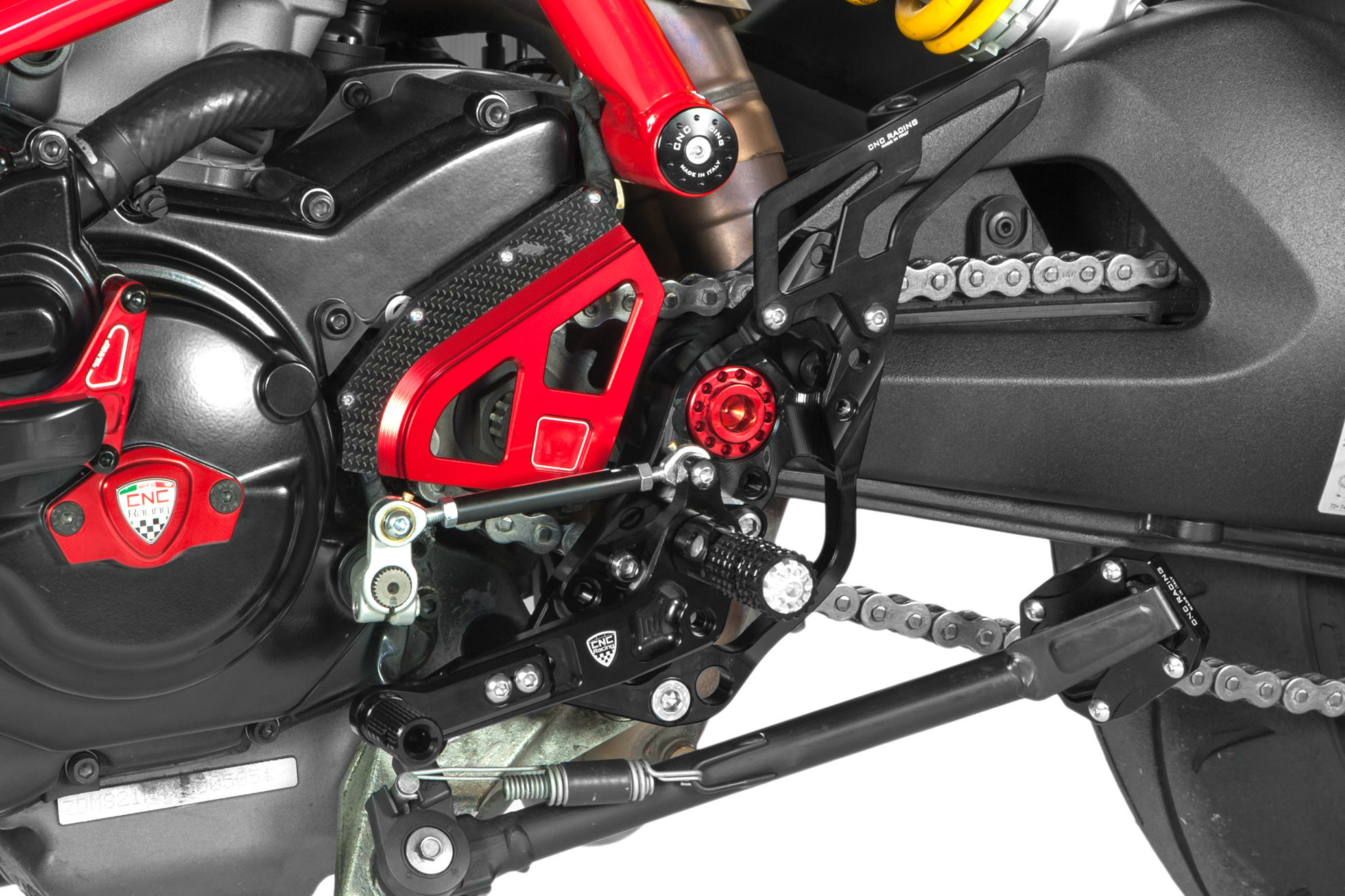 PEDANE REGOLABILI PILOTA CNC RACING DUCATI HYPERMOTARD 939
