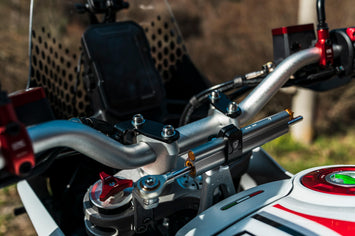 Protezione Paramani Tubi Acciaio Cnc Racing Ducati Desertx 937