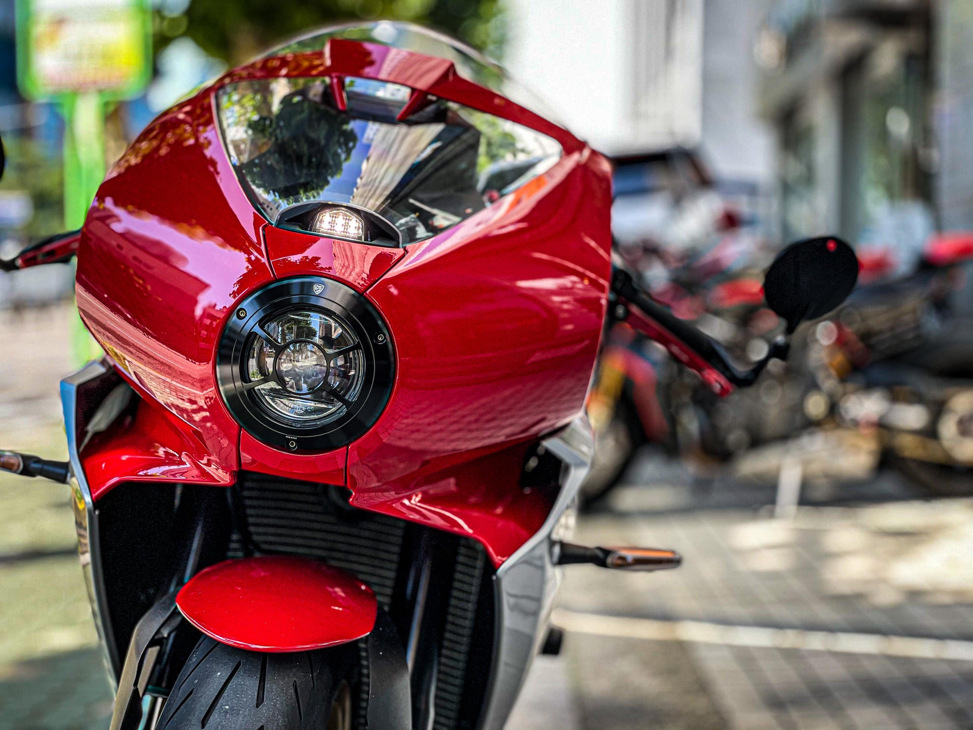 COVER FARO ANTERIORE CNC RACING MV AGUSTA SUPERVELOCE 800 S 2021-23