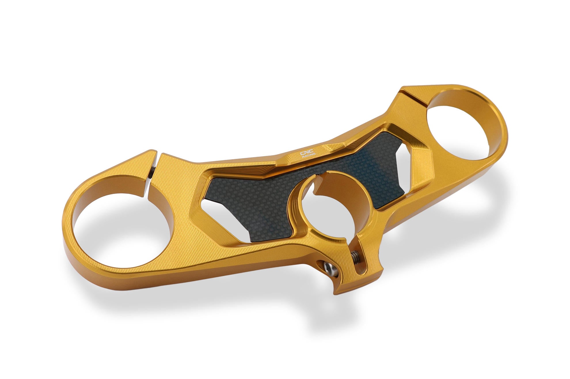 PIASTRA DI STERZO SUPERIORE ORO CARBON CNC RACING DUCATI PANIGALE V4 R