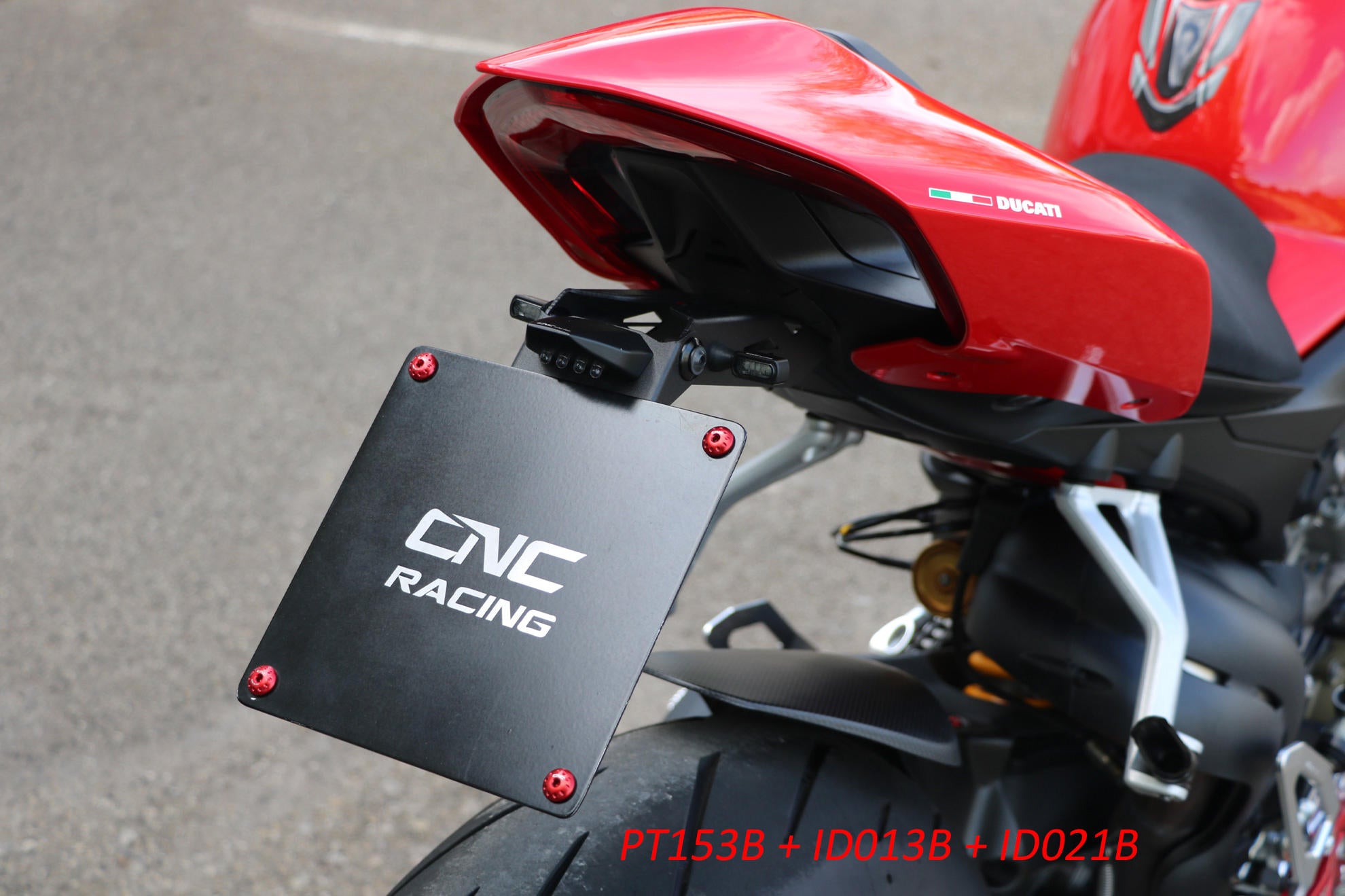 LUCE TARGA MOTO UFIX LED CNC RACING