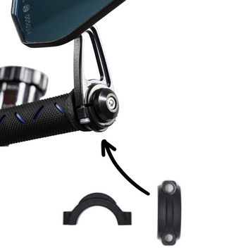 FAR LOWER CLOSURE BAR END ROD RH/LH UNIVERSAL MOTORCYCLE MIRROR ACCESSORY