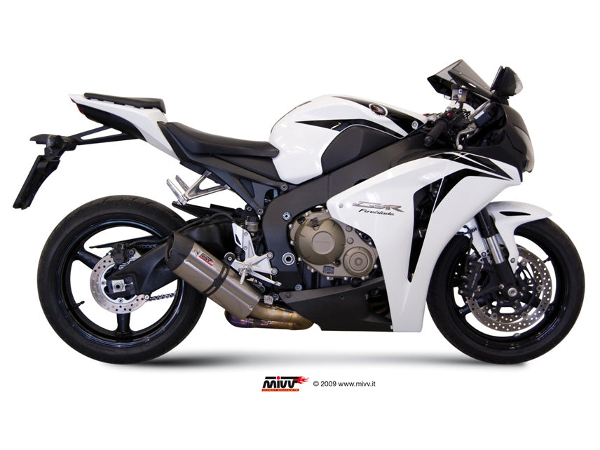SCARICO COMPLETO IN ACCIAIO INOX RACING MIVV SUONO HONDA CBR 1000 RR 2008 - 2013