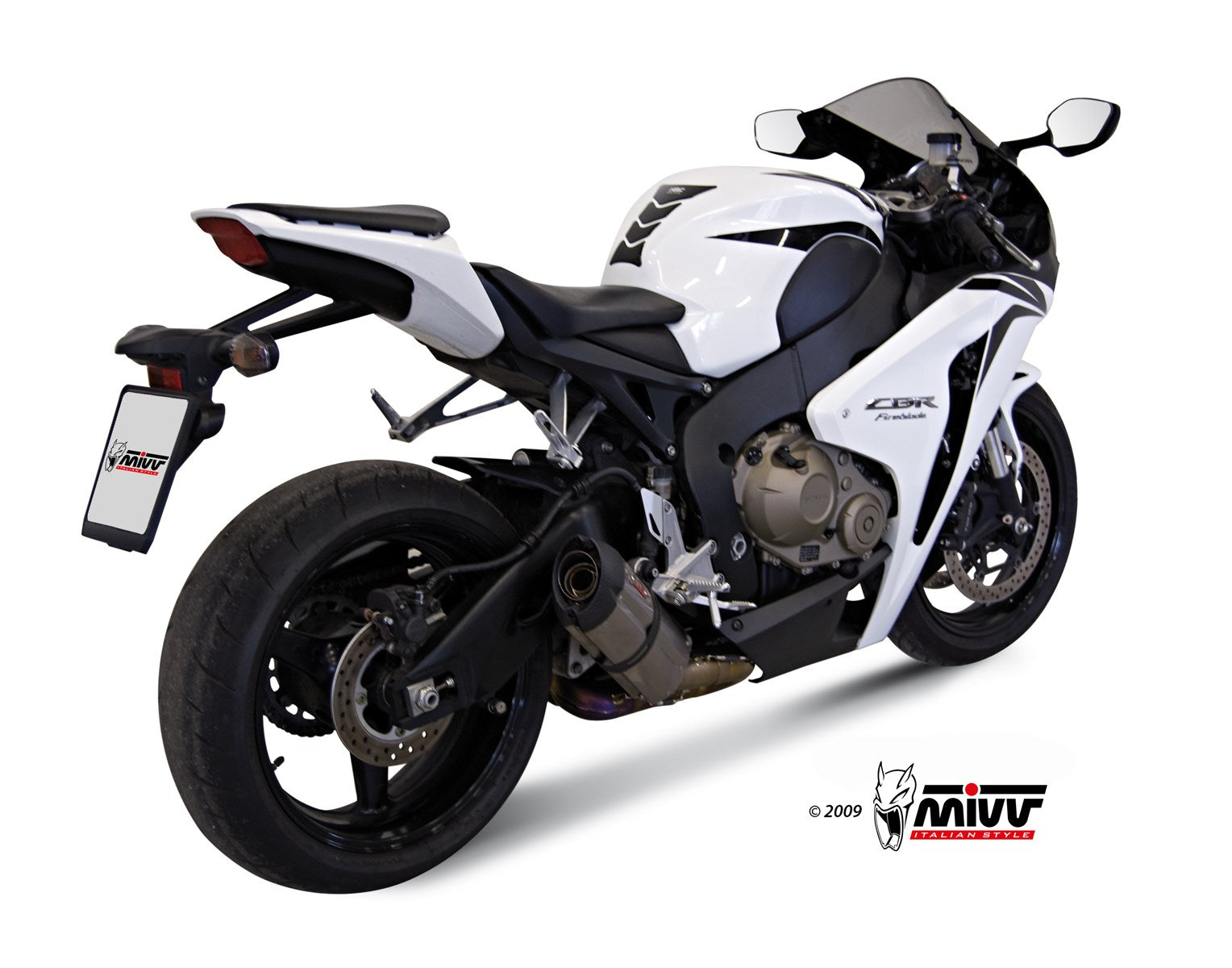 SCARICO COMPLETO IN TITANIO RACING MIVV SUONO HONDA CBR 1000 RR 2008 - 2013