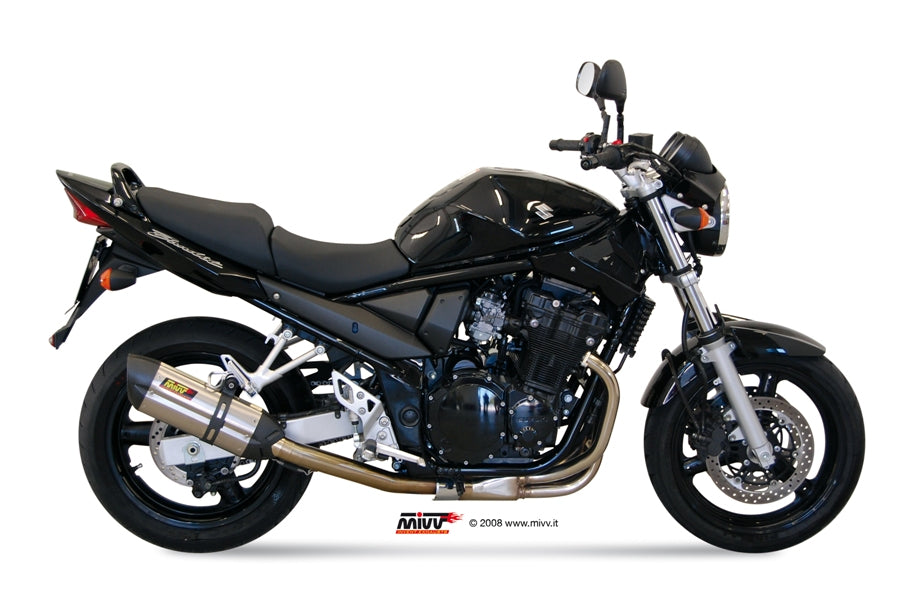 Terminale Di Scarico Inox Mivv Suono Suzuki Gsf 650 Bandit 2005-2006