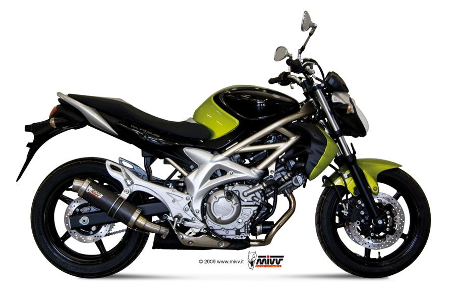 TERMINALE DI SCARICO IN CARBONIO MIVV GP SUZUKI GLADIUS 2009 - 2015