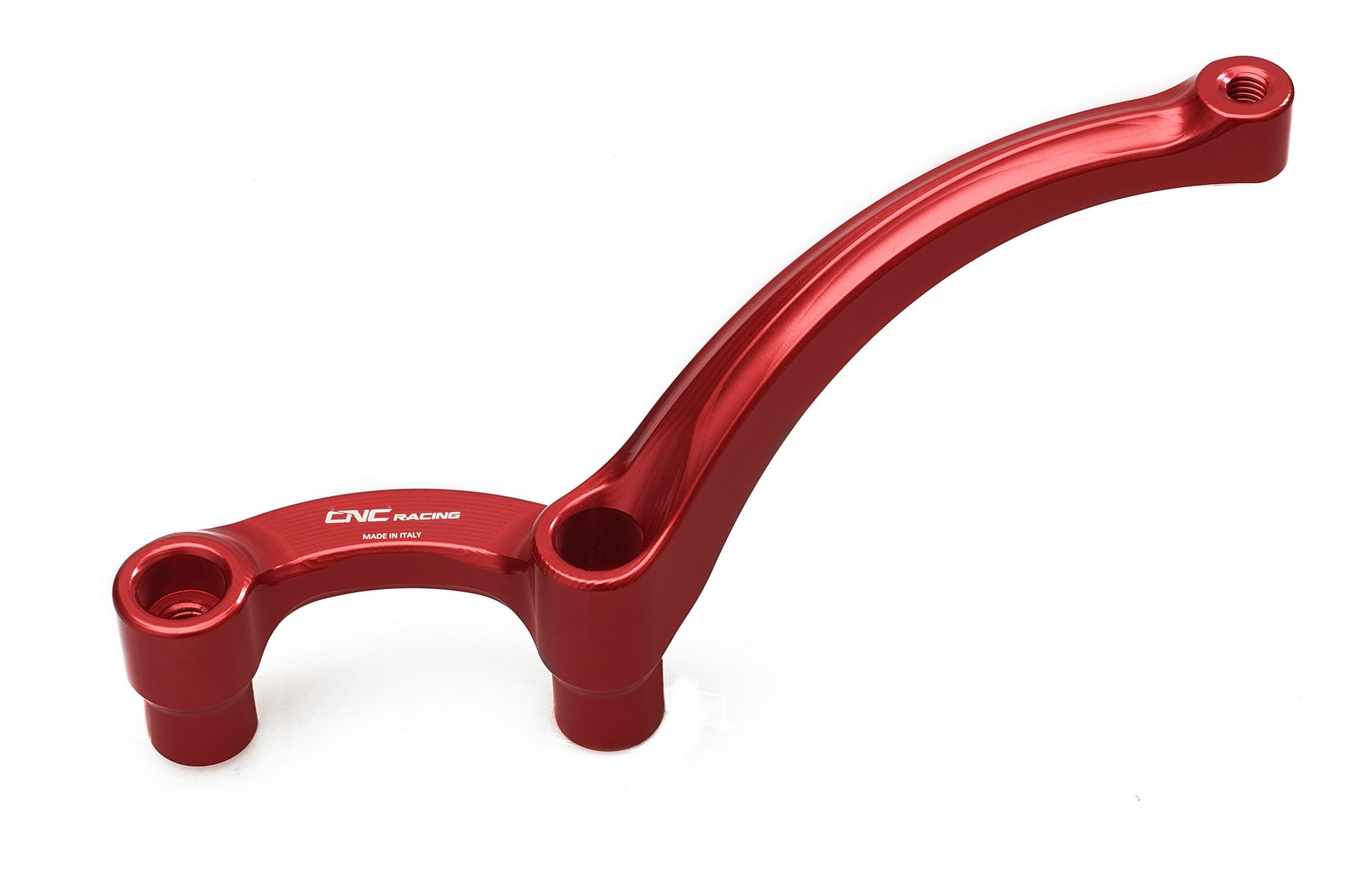 BRACCETTO REAZIONE AMMORTIZZATORE STERZO NERO CNC RACING DUCATI MONSTER 1200 R