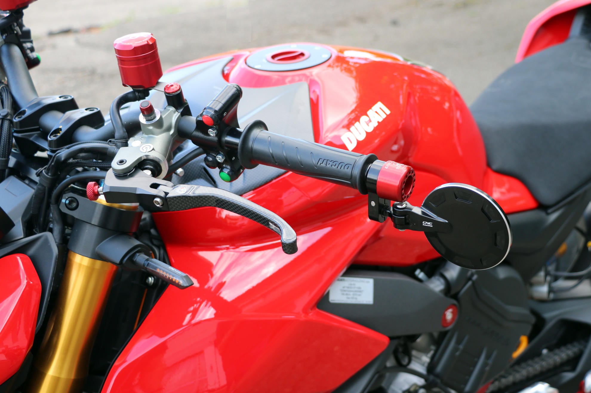 SERBATOIO OLIO FRENO-FRIZIONE 12 ML TRE BECCUCCI PRAMAC NERO CNC RACING