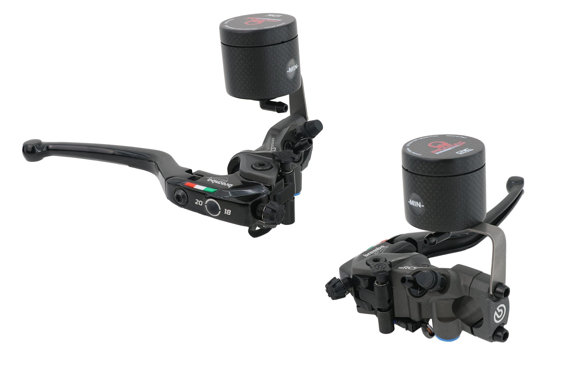 STAFFA MONTAGGIO SERBATOI FLUIDO 75 MM CNC RACING