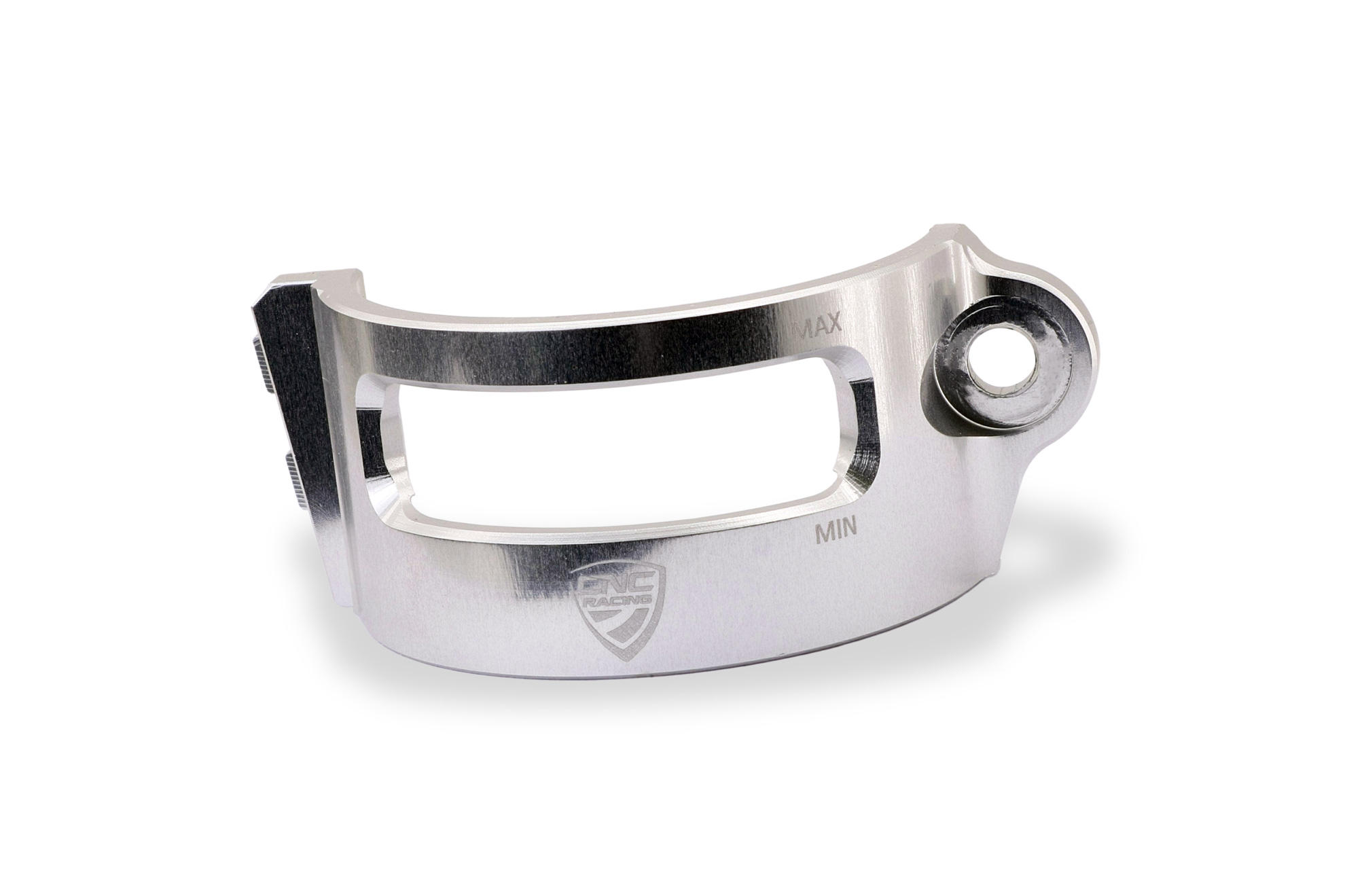 FASCETTA SERBATOIO FRENO POSTERIORE NERO CNC RACING DUCATI MULTISTRADA V4