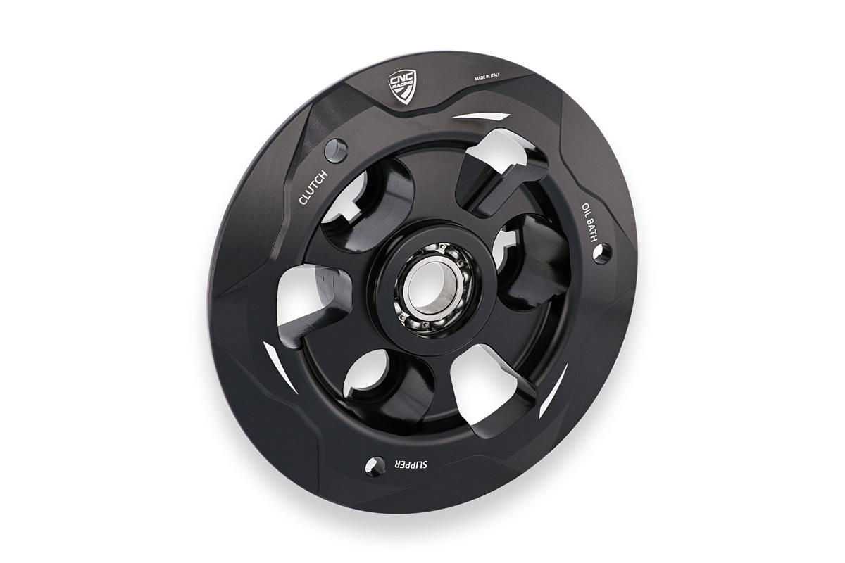 PIATTELLO SPINGIDISCO FRIZIONI NERO CNC RACING DUCATI PANIGALE V4 2018-25