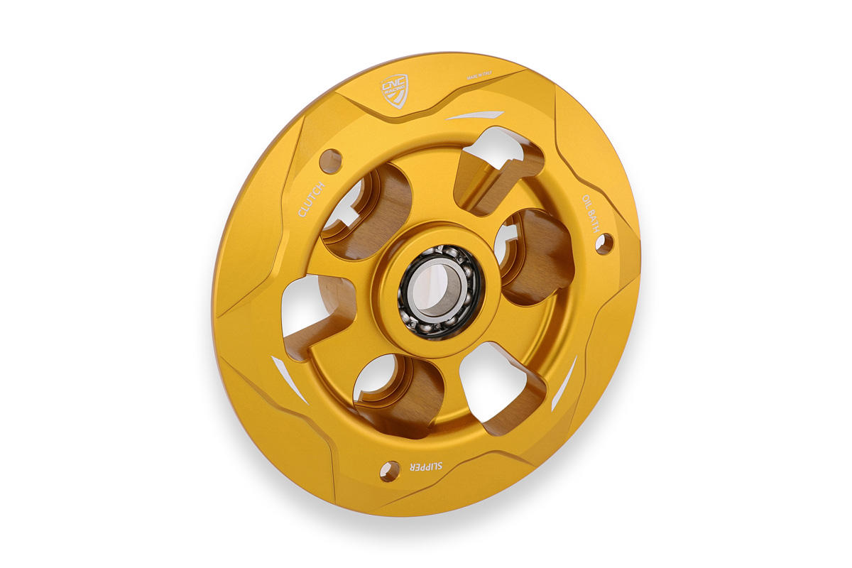 PIATTELLO SPINGIDISCO FRIZIONI NERO CNC RACING DUCATI PANIGALE V4 2018-25