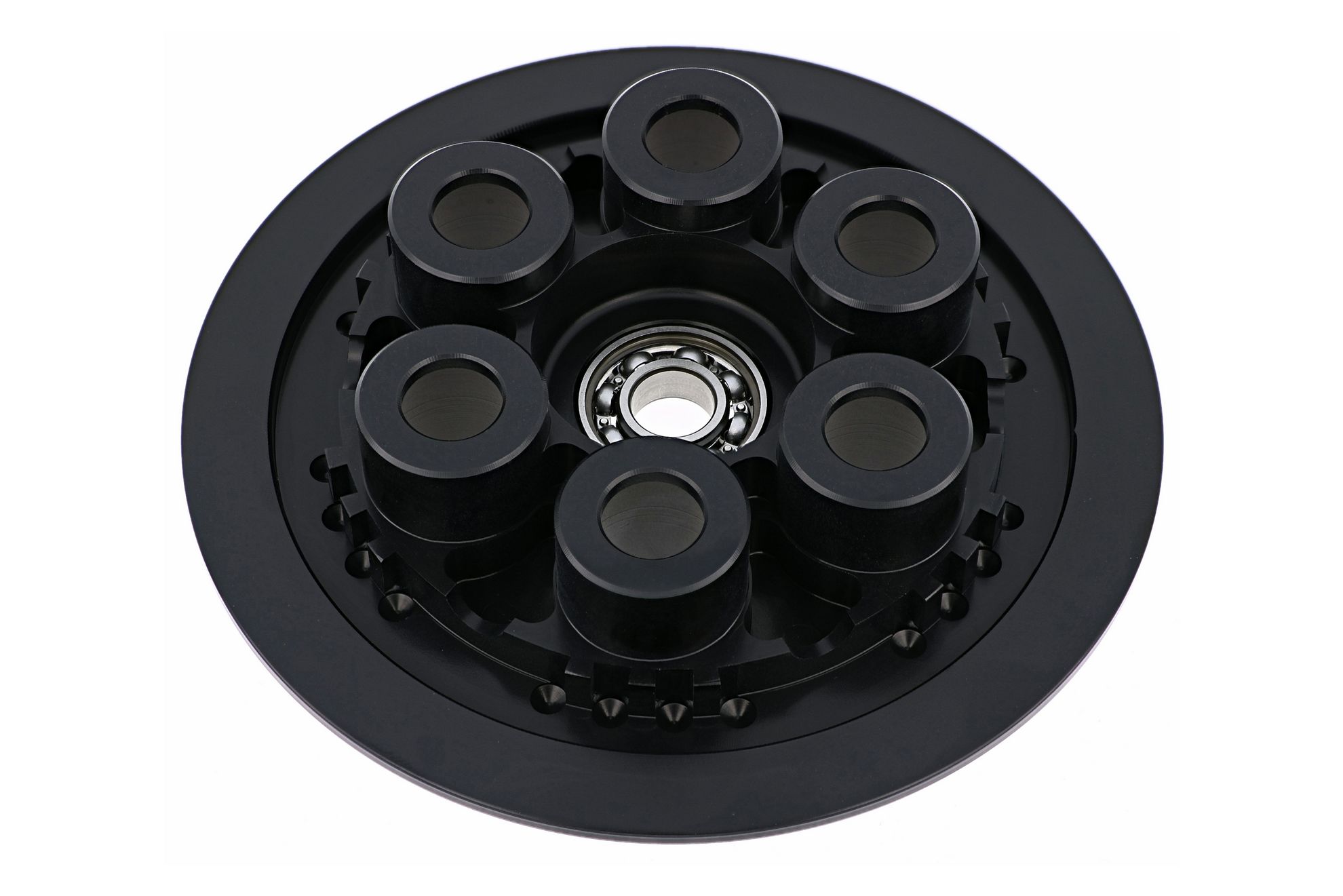 PIATTELLO SPINGIDISCO FRIZIONE NERO CNC RACING MV AGUSTA BRUTALE 675 2012-15