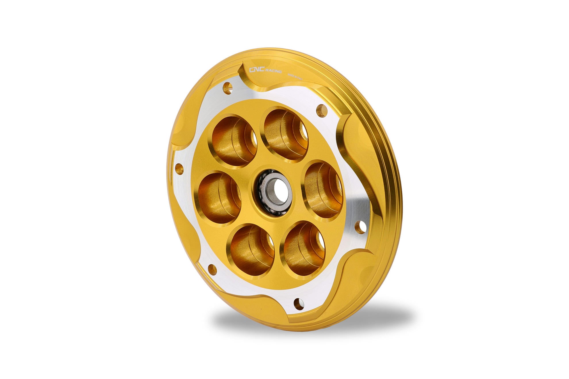 PIATTELLO SPINGIDISCO FRIZIONE BICOLOR NERO CNC RACING BMW S1000 RR 2009-18