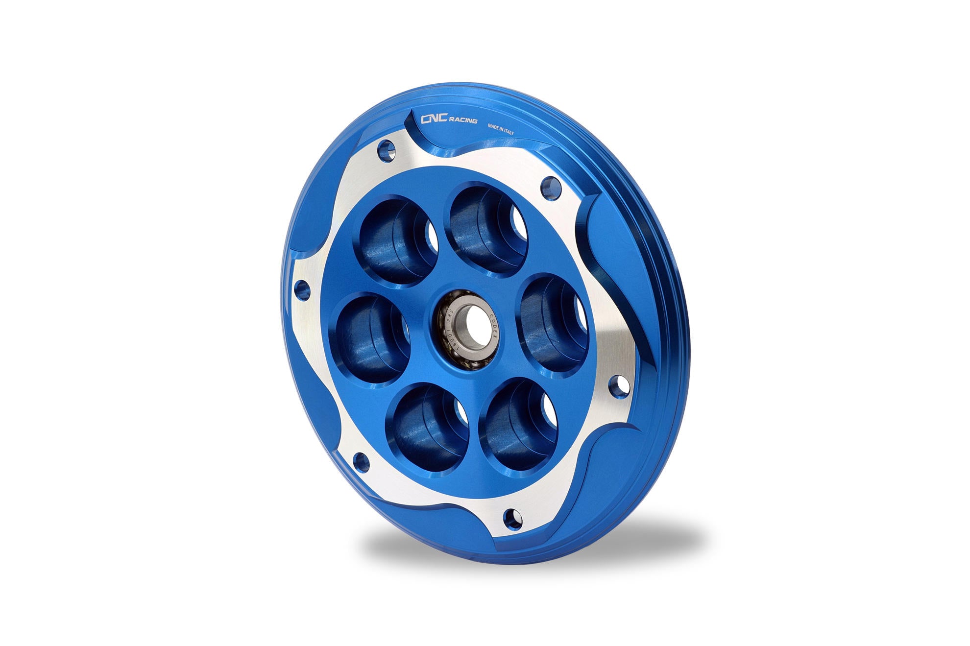 PIATTELLO SPINGIDISCO FRIZIONE BICOLOR NERO CNC RACING BMW S1000 RR 2009-18