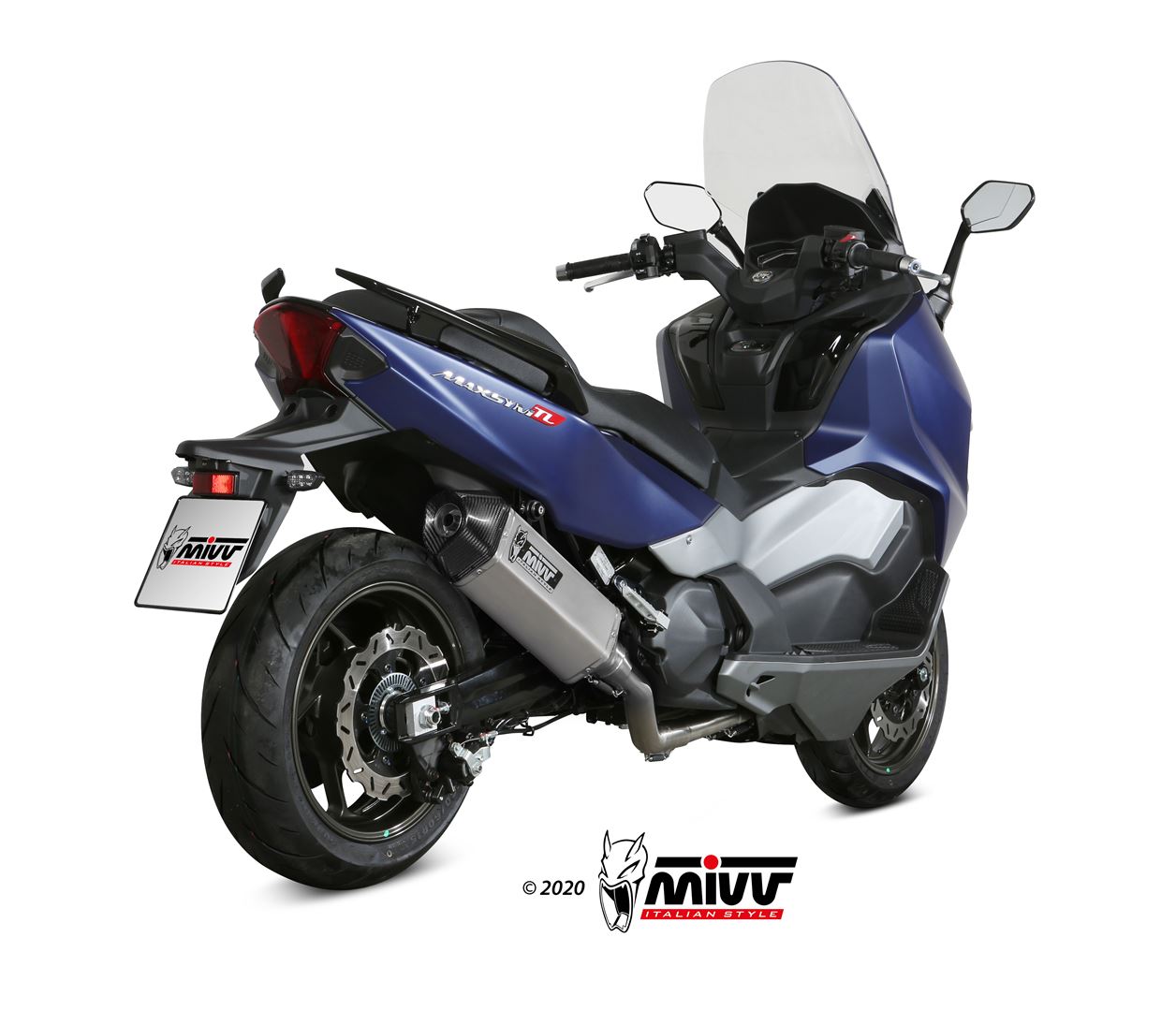 SCARICO COMPLETO IN ACCIAIO INOX MIVV SPEED EDGE SYM MAXSYM TL 500 2019 - 2020