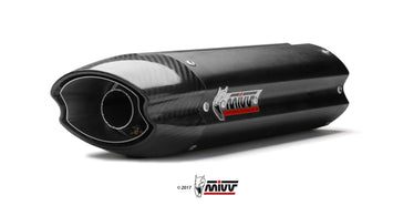Terminale Di Scarico Sottosella Inox Nero Mivv Suono Honda Cbr600 Rr 2013-16