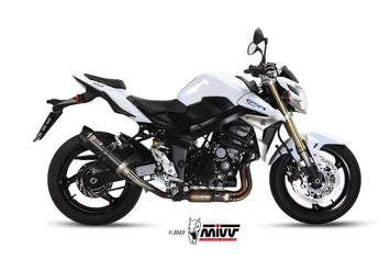 Terminale Di Scarico Inox Nero Mivv Gp Suzuki Gsr 750 2011-2016