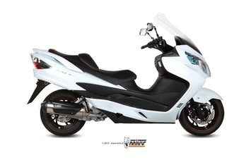 Scarico Completo Mivv Inox Racing Urban Suzuki Burgman 400 2006-2016