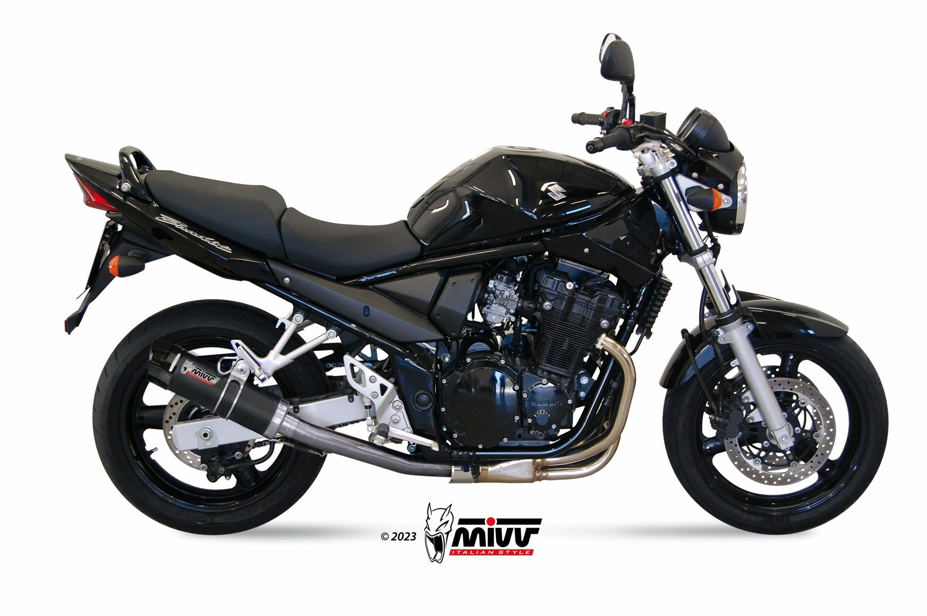 TERMINALE DI SCARICO IN CARBONIO MIVV GP SUZUKI GSF 650 BANDIT 2005 - 2006