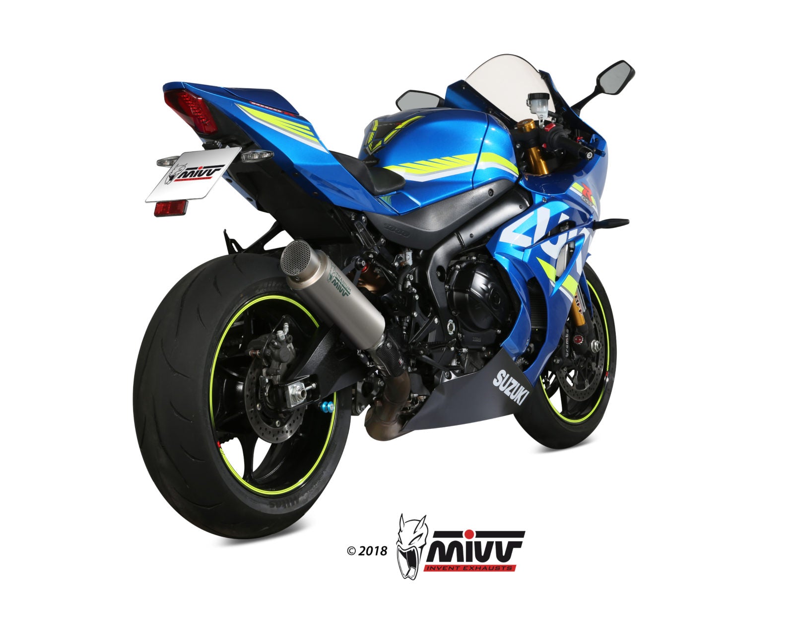 TERMINALE DI SCARICO IN TITANIO MIVV GPPRO SUZUKI GSX-R 1000 2017 - 2020