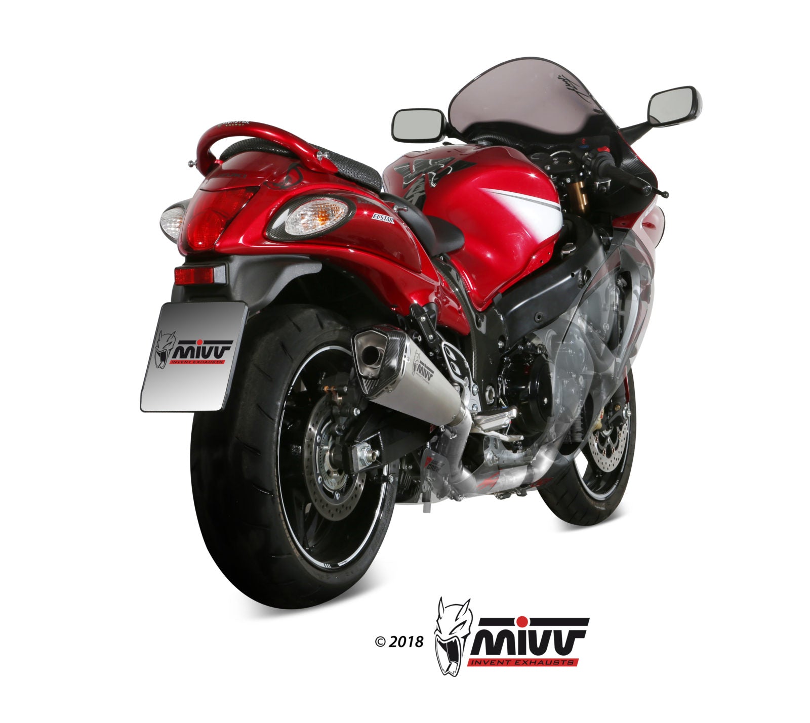 SCARICO COMPLETO TITANIO RACING MIVV DELTA RACE SUZUKI GSX-R 1300 HAYABUSA 08-17