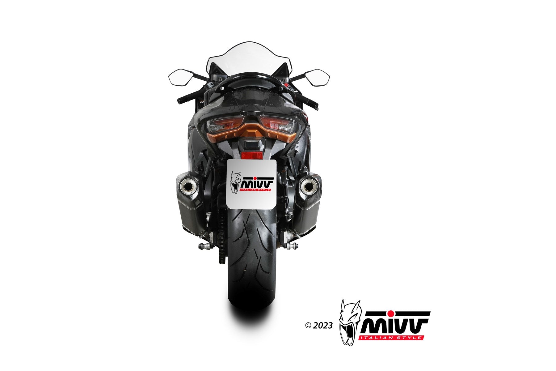 TERMINALI DI SCARICO TITANIO MIVV SPEED EDGE SUZUKI GSX-R 1300 HAYABUSA 2021 -24