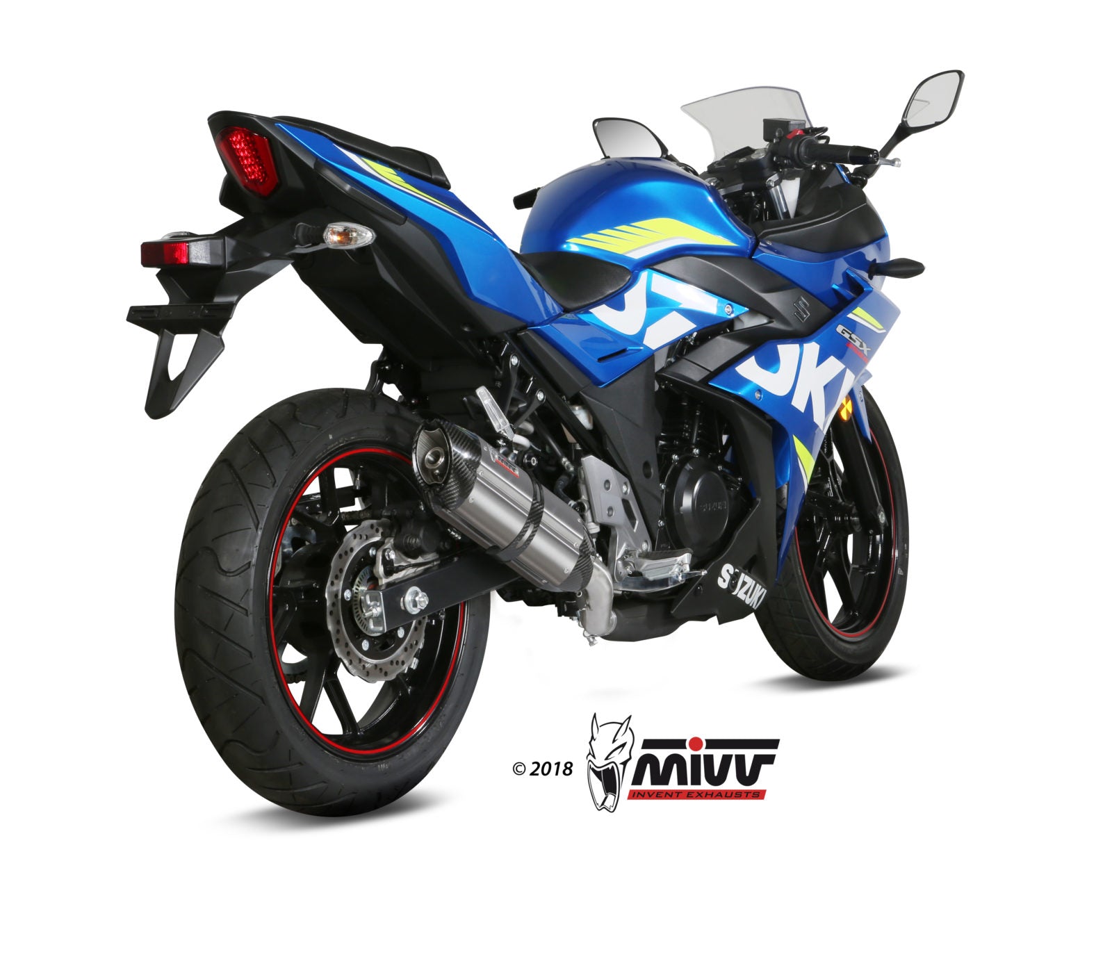 TERMINALE DI SCARICO IN ACCIAIO INOX MIVV SUONO SUZUKI GSX 250 R 2017 - 2020